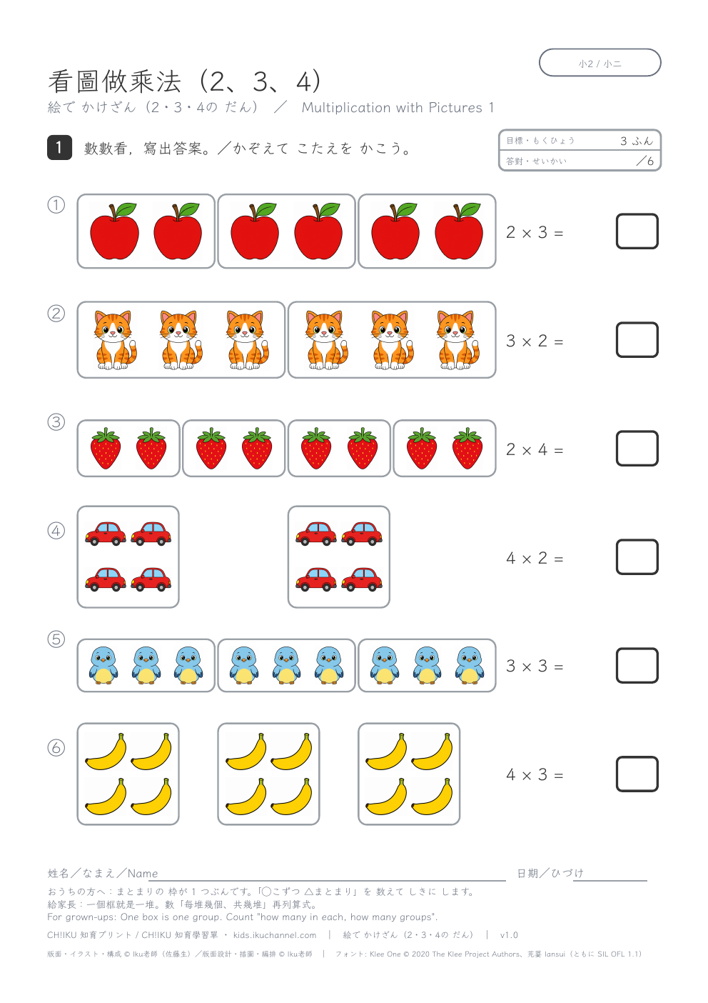 Multiplication with Pictures 1 | Groups and Multiplication
